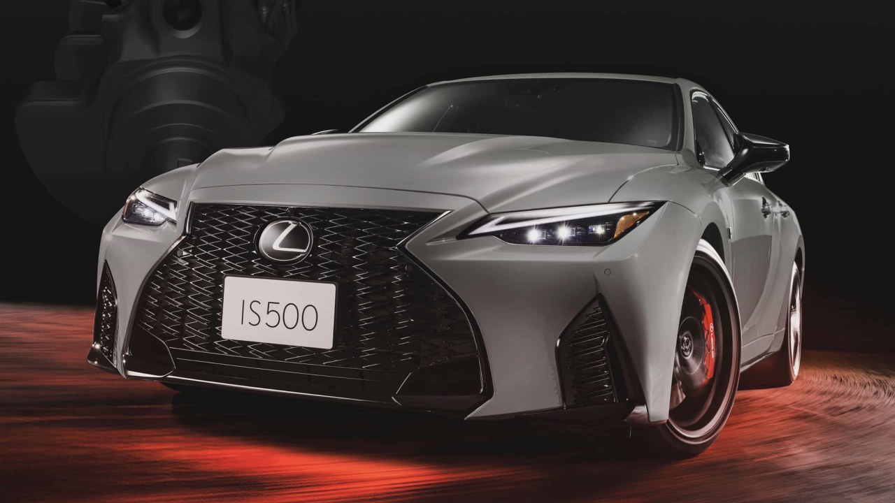 Lexus Bids Farewell to V8 With Limited IS500 Climax Edition